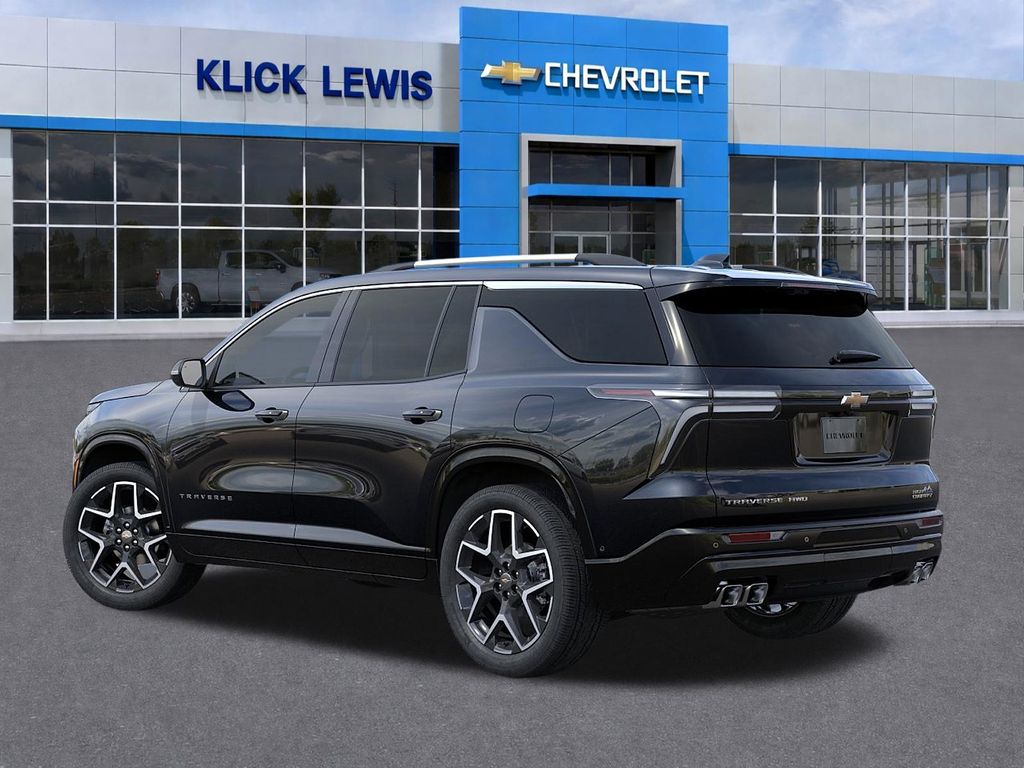 2026 Chevrolet Traverse High Country Black at Klick Lewis Buick Chevrolet