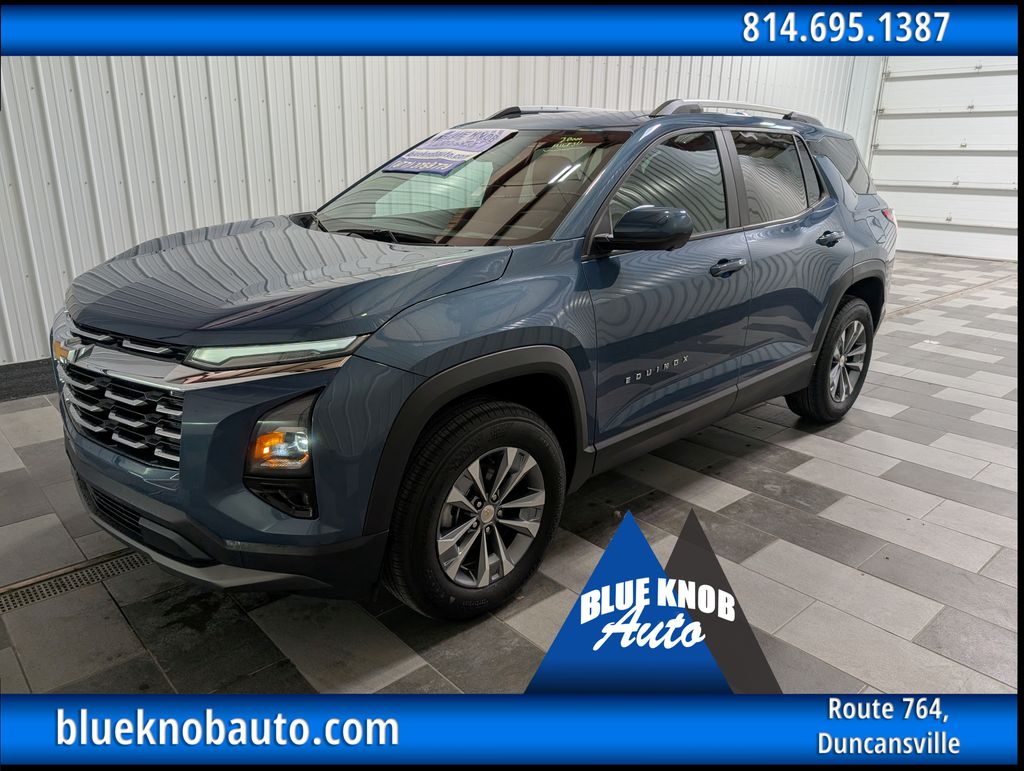 Lakeshore Blue Metallic 2025 Chevrolet Equinox SUV / Crossover Four-Wheel Drive 8-Speed Automatic
