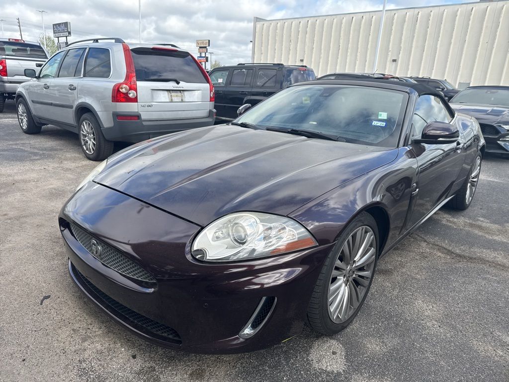 Salsa 2011 Jaguar XK-Series XK Convertible RWD Convertible Rear-Wheel Drive 6-Speed Automatic Overdrive