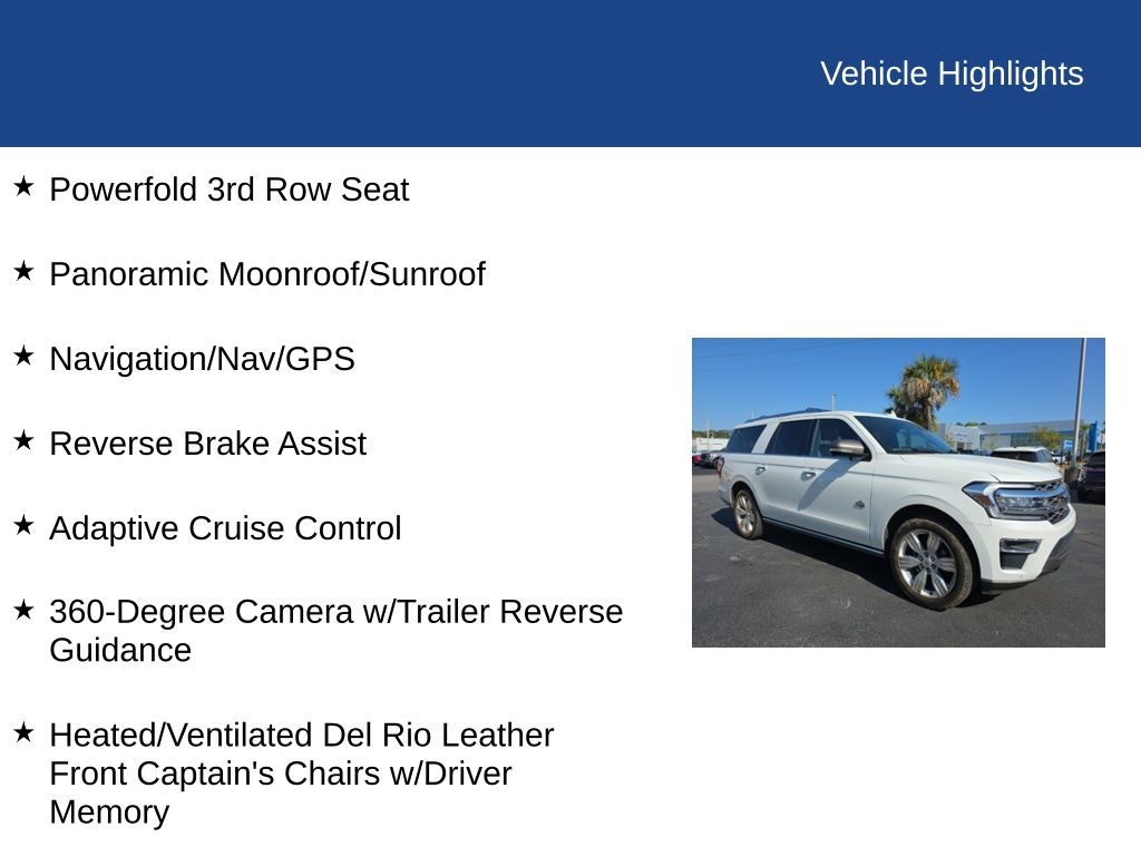 2022 Ford Expedition King Ranch MAX