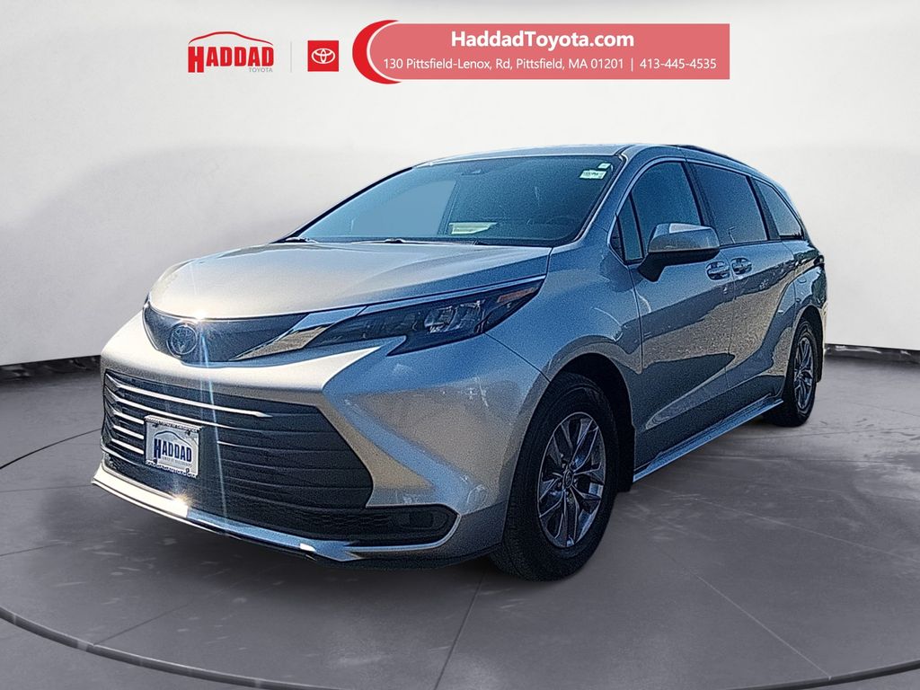 Celestial Silver Metallic 2024 Toyota Sienna Minivan All-Wheel Drive Continuously Variable Transmission