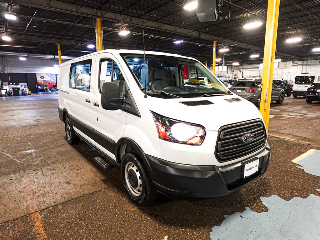 Oxford White 2019 Ford Transit Cargo 250 Low Roof RWD with Sliding Passenger-Side Door Van Rear-Wheel Drive 6-Speed Automatic Overdrive