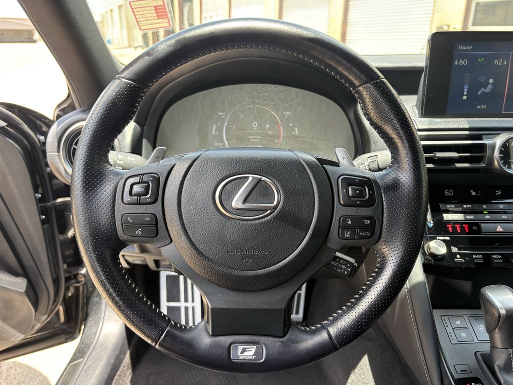 2022 Lexus IS 350 F SPORT Black at Westside Lexus