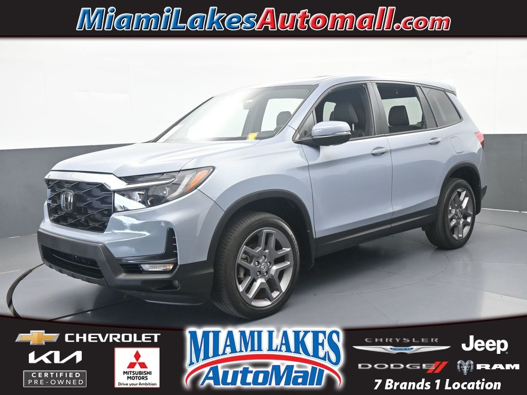 Gray 2023 Honda Passport SUV / Crossover All-Wheel Drive 9-Speed Automatic