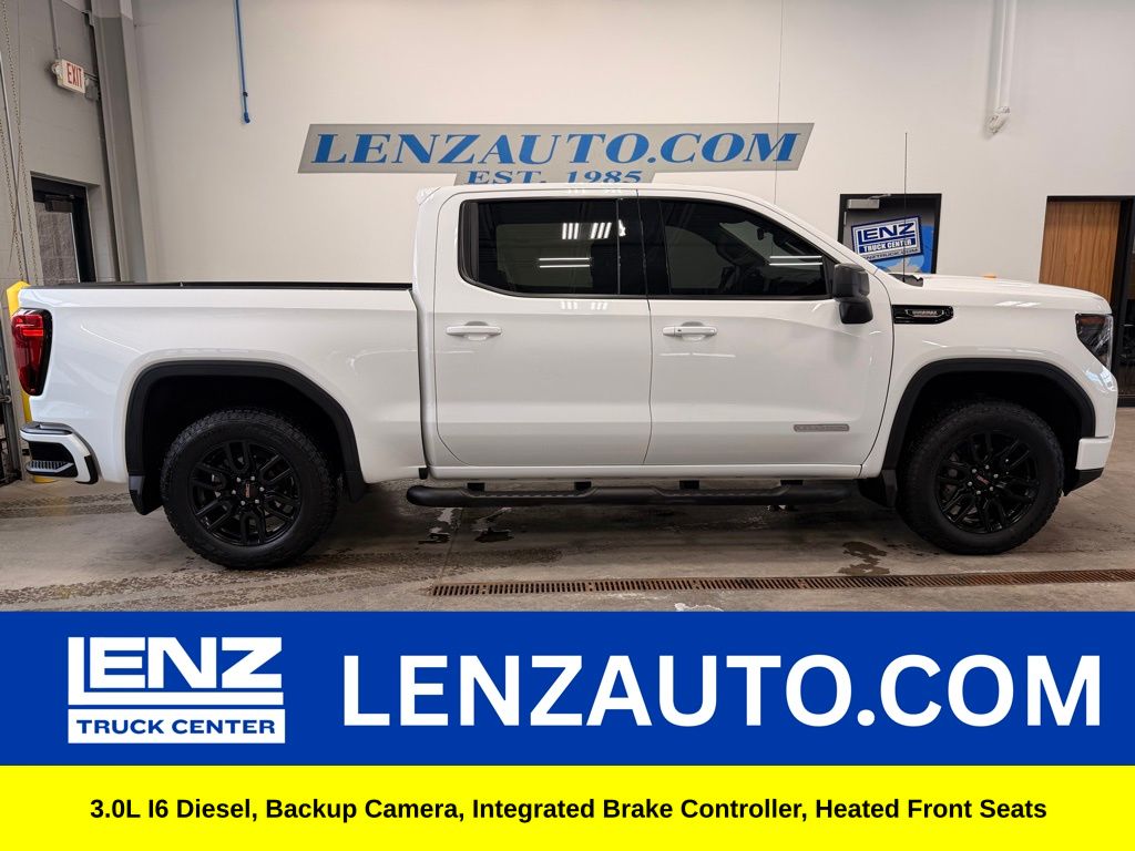 Summit White 2024 GMC Sierra 1500 Pickup Truck Four-Wheel Drive Automatic