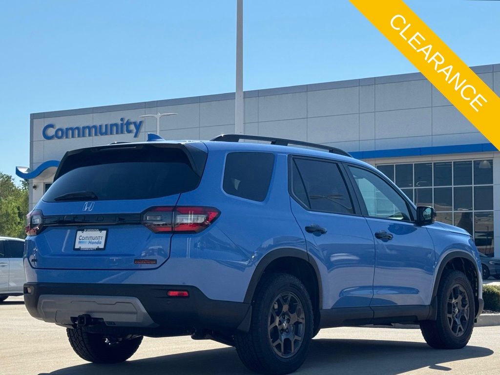2025 Honda Pilot TrailSport Blue at Classic Elite Chevrolet Hwy 6