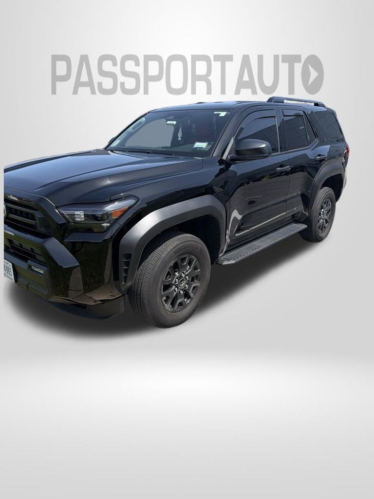 Black 2025 Toyota 4Runner SUV / Crossover Four-Wheel Drive Automatic