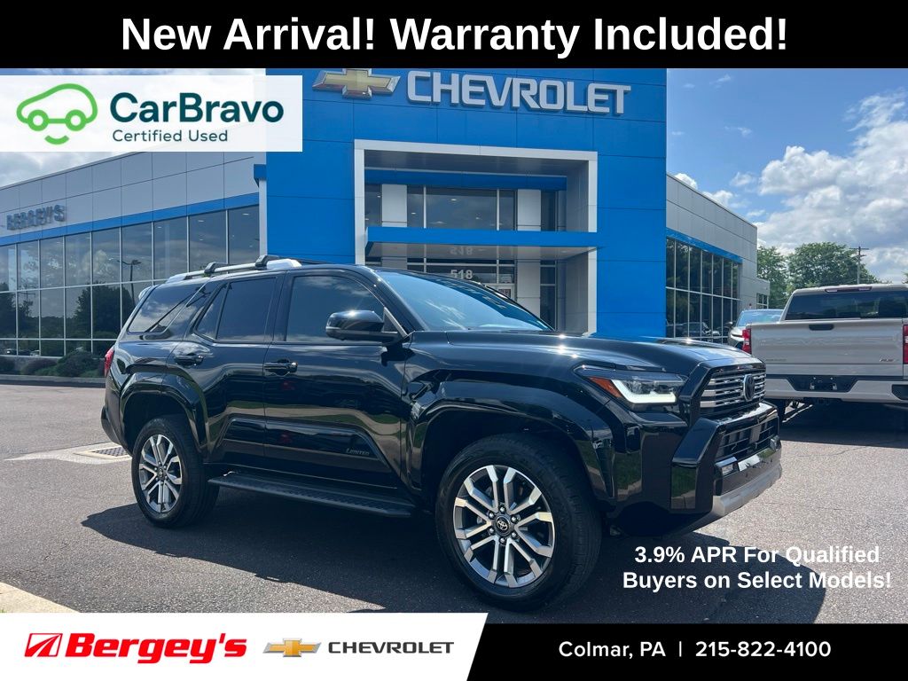 Black 2025 Toyota 4Runner SUV / Crossover All-Wheel Drive 8-Speed Automatic