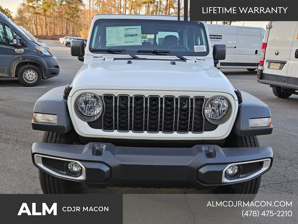 New 2026 Bright White Clear-Coat Exterior Paint Jeep Sport image 3