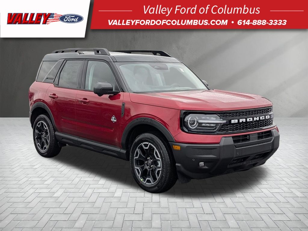 Ruby Red Metallic 2025 Ford Bronco Sport SUV / Crossover All-Wheel Drive 8-Speed Automatic