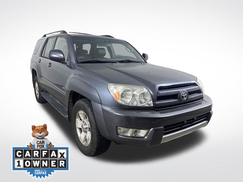 Pacific Blue Metallic 2004 Toyota 4Runner SUV / Crossover Rear-Wheel Drive 4-Speed Automatic Overdrive