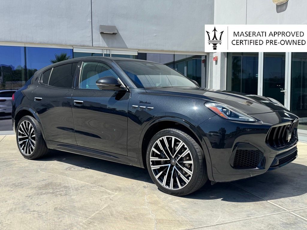 Nero Tempesta Metallic 2023 Maserati Grecale Modena AWD SUV / Crossover All-Wheel Drive 8-Speed Automatic