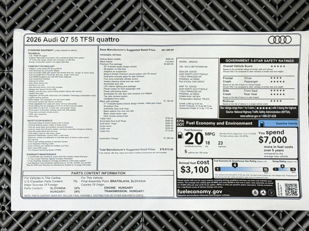 Thumbnail: 2026 Audi Q7 - 9