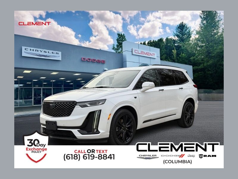 Crystal White Tricoat 2023 Cadillac XT6 SUV / Crossover Four-Wheel Drive 9-Speed Automatic