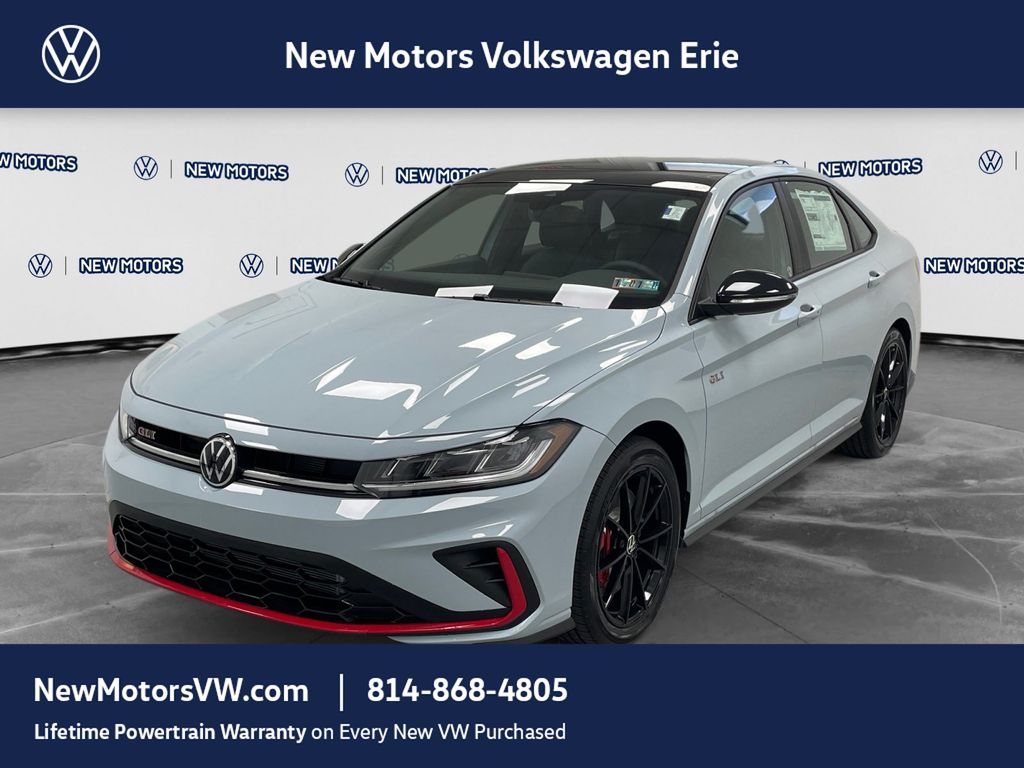 Gray 2026 Volkswagen Jetta GLI Sedan Front-Wheel Drive 6-Speed Manual