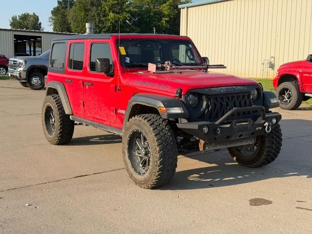 Firecracker Red Clearcoat 2018 Jeep Wrangler SUV / Crossover Four-Wheel Drive 6-Speed Manual