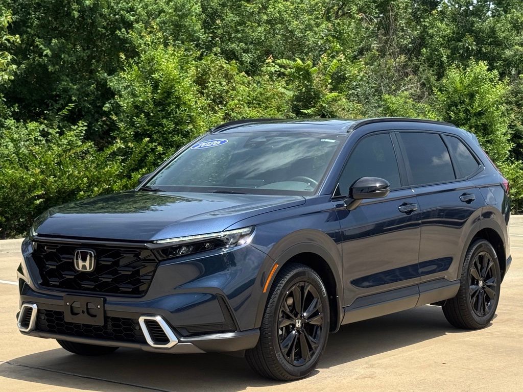 2026 Honda CR-V Hybrid Sport Touring Blue at Classic Chevrolet Galveston