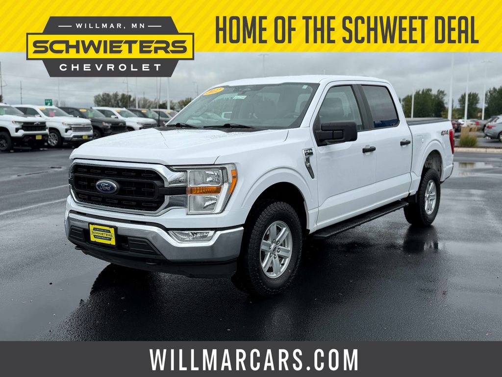 Oxford White 2022 Ford F-150 Pickup Truck Four-Wheel Drive Automatic