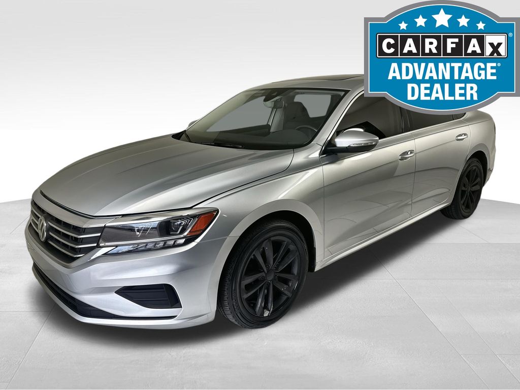 Reflex Silver Metallic 2020 Volkswagen Passat Sedan Front-Wheel Drive 6-Speed Automatic