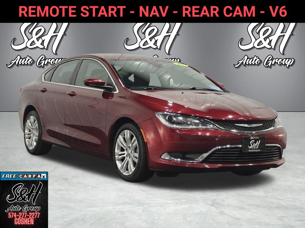 2015 Chrysler 200 Limited Sedan FWD