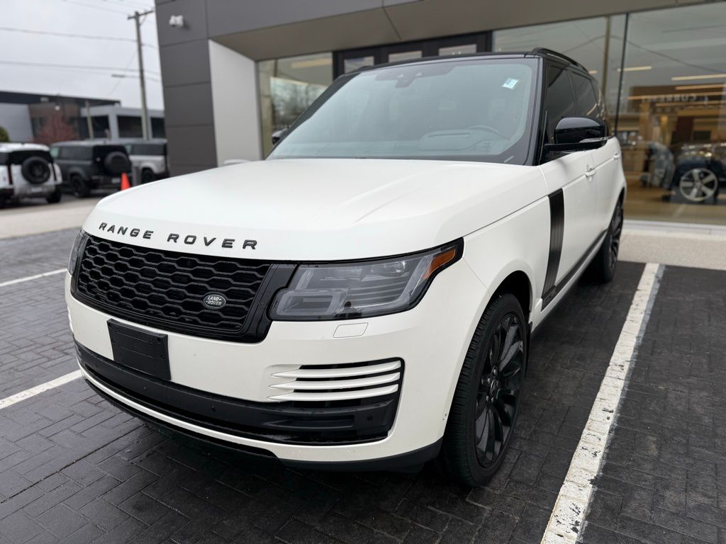 Valloire White Pearl 2021 Land Rover Range Rover Autobiography LWB 4WD SUV / Crossover All-Wheel Drive 8-Speed Automatic
