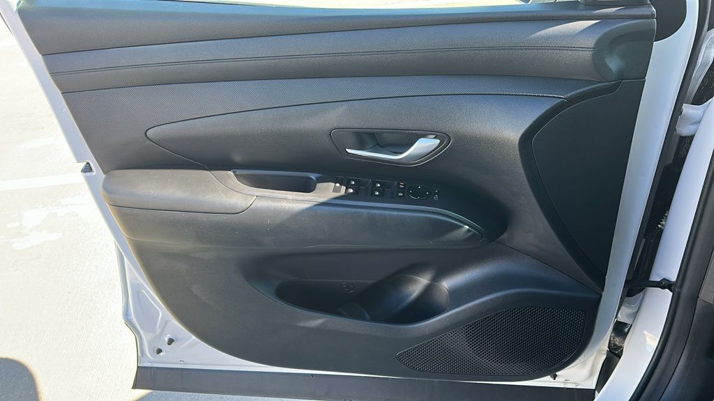 2025 Hyundai Tucson Hybrid Blue White at Baytown Hyundai