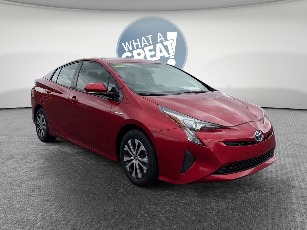 Hypersonic Red 2016 Toyota Prius Three Touring FWD Hatchback Front-Wheel Drive Continuously Variable Transmission