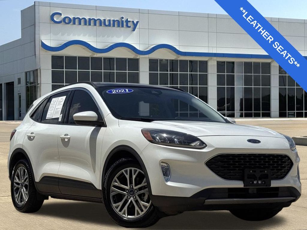 2021 Ford Escape SEL White at Legacy Ford