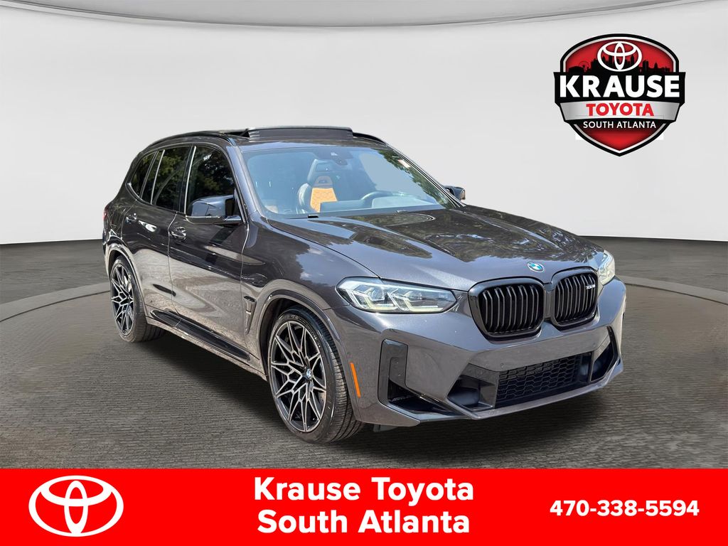 Gray (Dark Graphite Metallic) 2022 BMW X3 M SUV / Crossover All-Wheel Drive 8-Speed Automatic