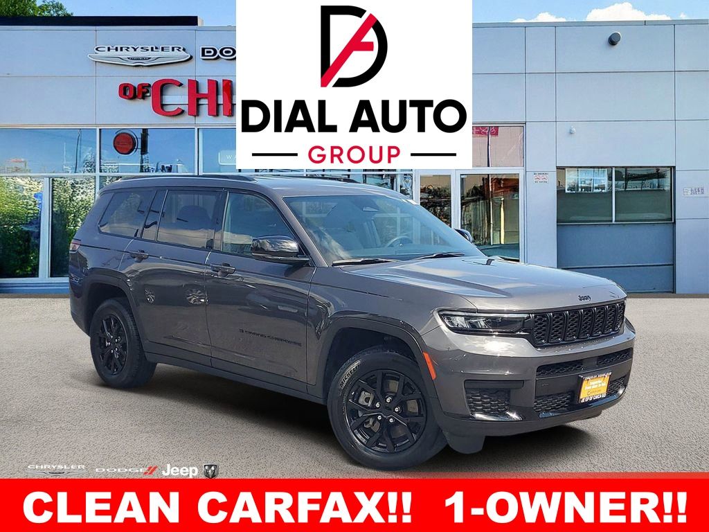 Baltic Gray Metallic Clearcoat 2024 Jeep Grand Cherokee L Altitude 4WD SUV / Crossover Four-Wheel Drive 8-Speed Automatic