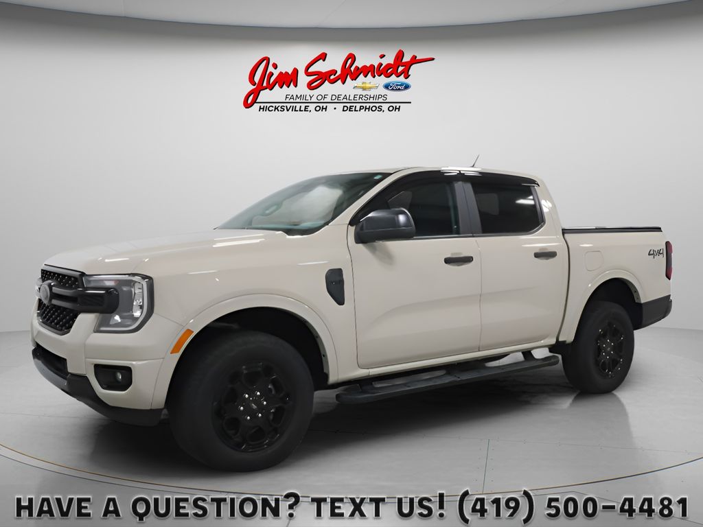 Desert Sand 2025 Ford Ranger Pickup Truck Four-Wheel Drive Automatic