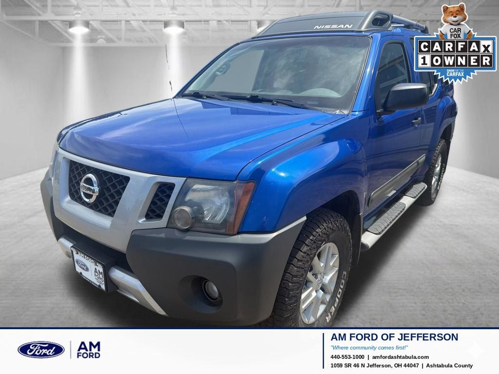Blue Metallic 2015 Nissan Xterra SUV / Crossover 5-Speed Automatic