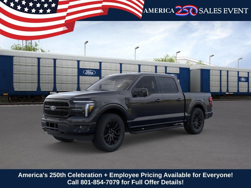 Agate Black Metallic 2026 Ford F-150 Pickup Truck Four-Wheel Drive Automatic