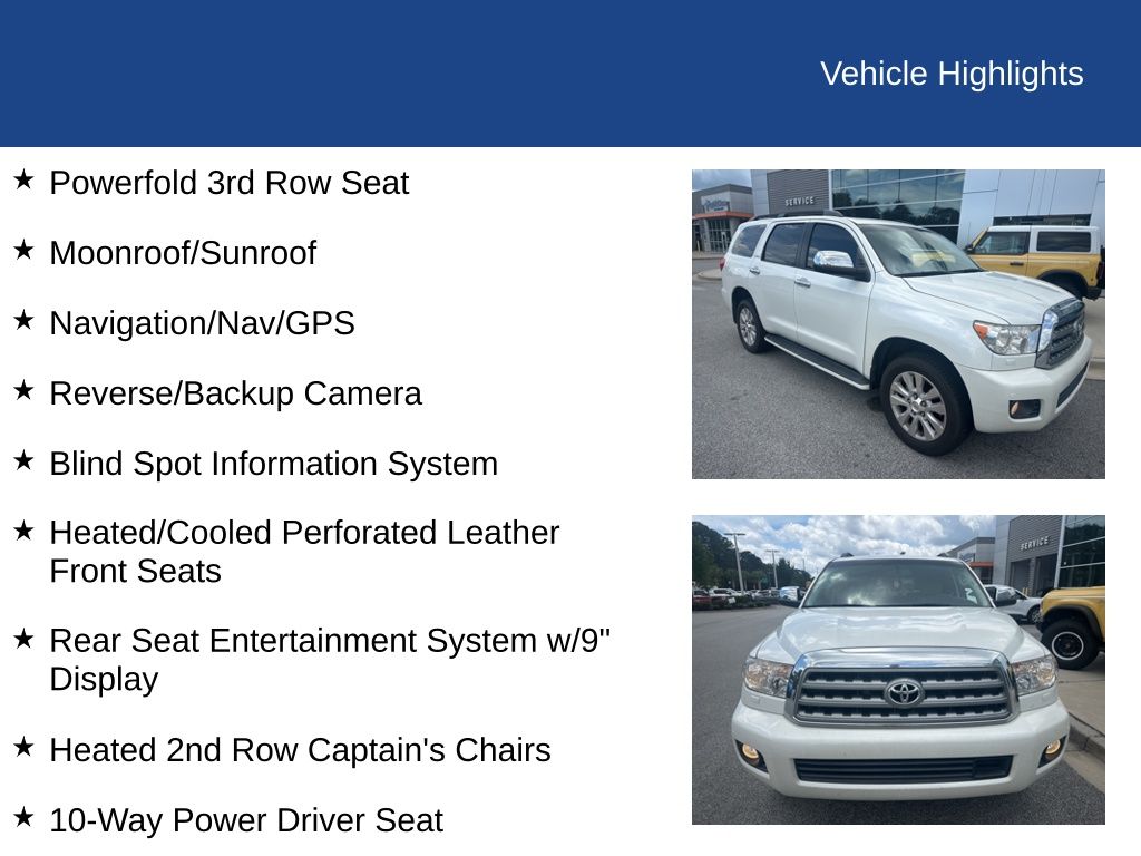 2017 Toyota Sequoia Platinum