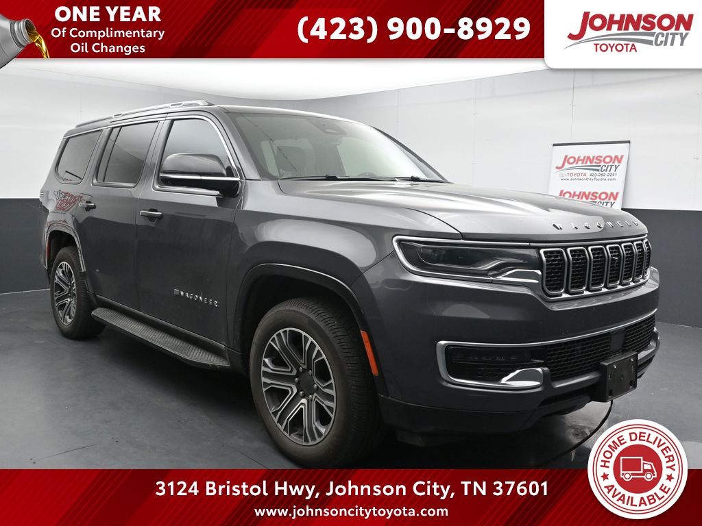 Baltic Gray Metallic Clearcoat 2024 Jeep Wagoneer 4WD SUV / Crossover Four-Wheel Drive 8-Speed Automatic