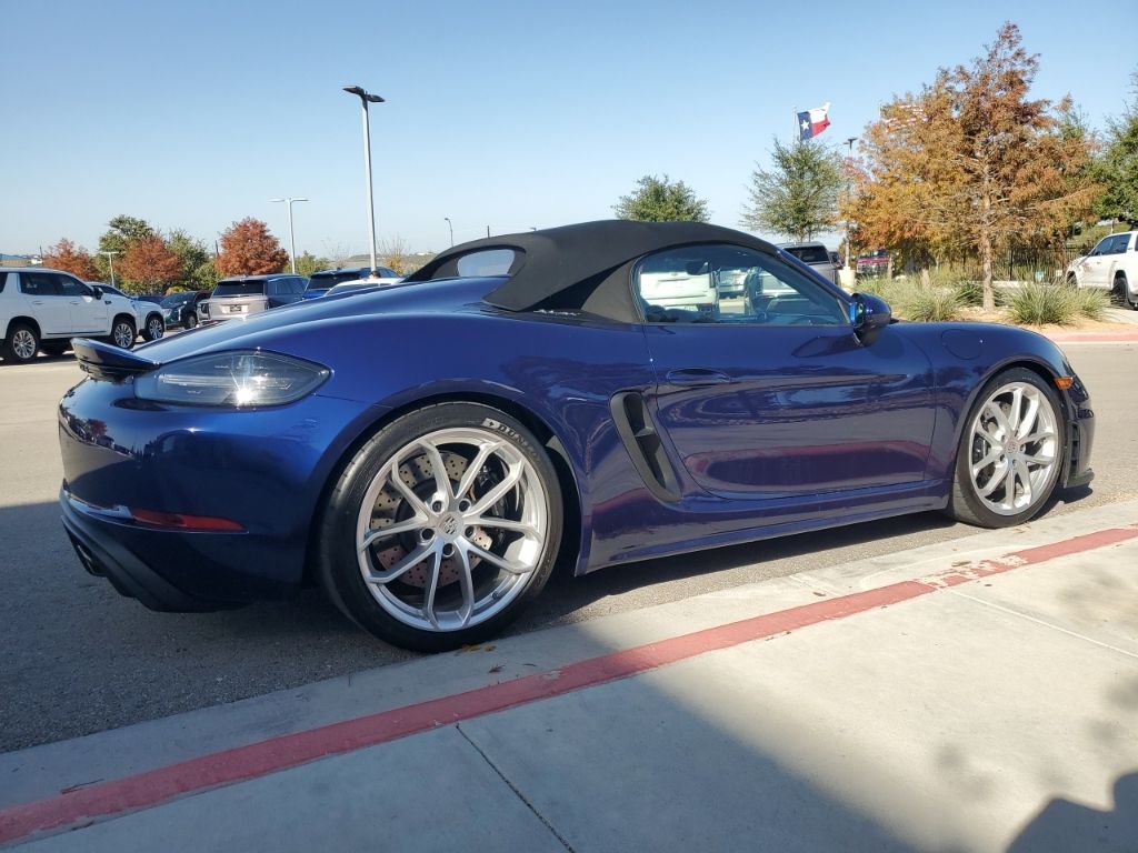 Used Car 2020 Porsche 718 Spyder  Base For Sale Under $130,000 In Austin, Texas