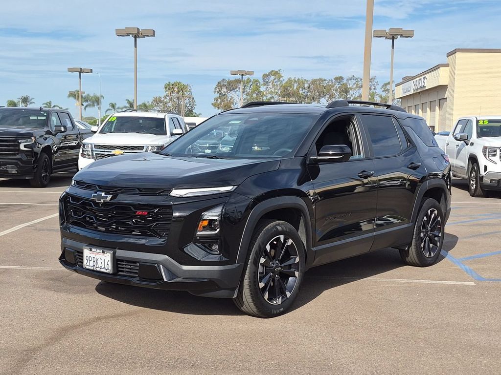 Mosaic Black Metallic 2025 Chevrolet Equinox SUV / Crossover Front-Wheel Drive Continuously Variable Transmission