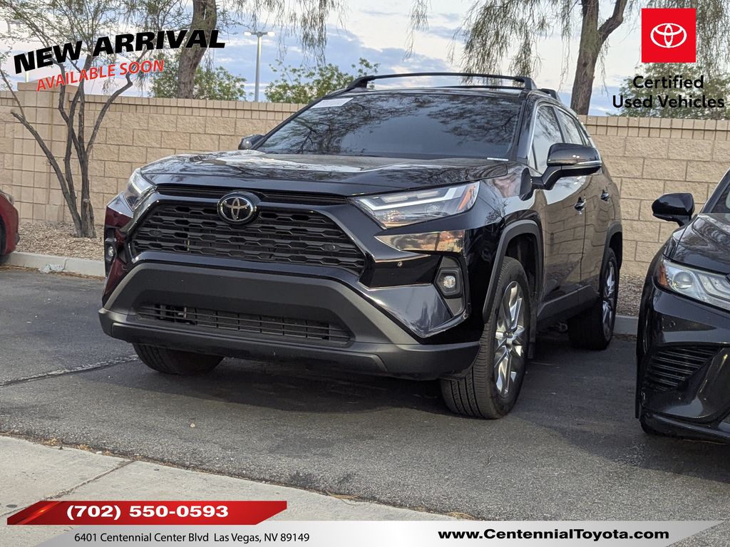 Midnight Black Metallic 2025 Toyota RAV4 SUV / Crossover Front-Wheel Drive 8-Speed Automatic