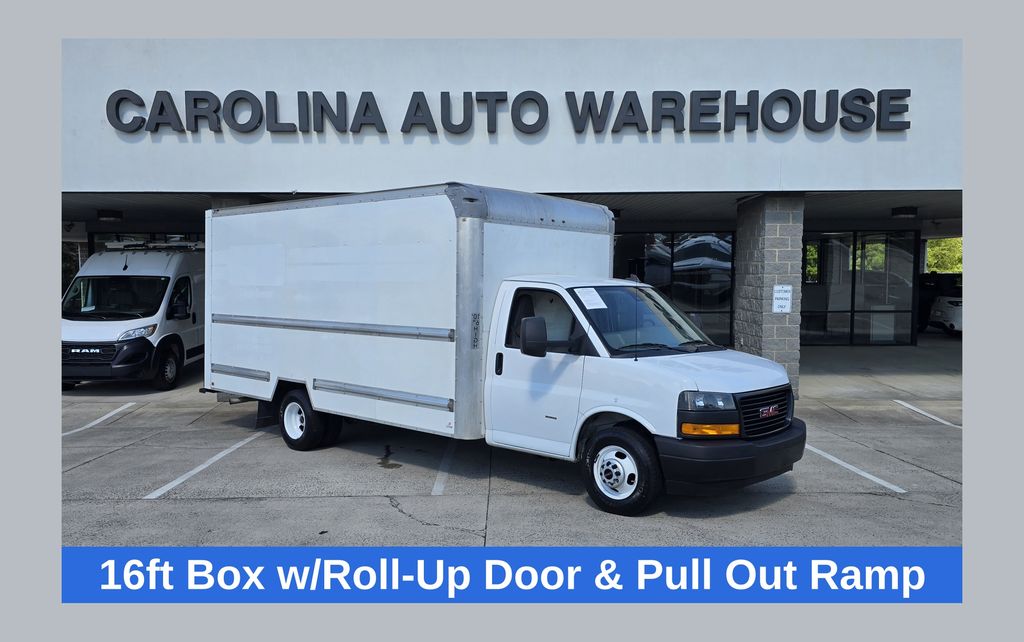 Summit White 2021 GMC Savana Chassis Van Rear-Wheel Drive 6-Speed Automatic Overdrive