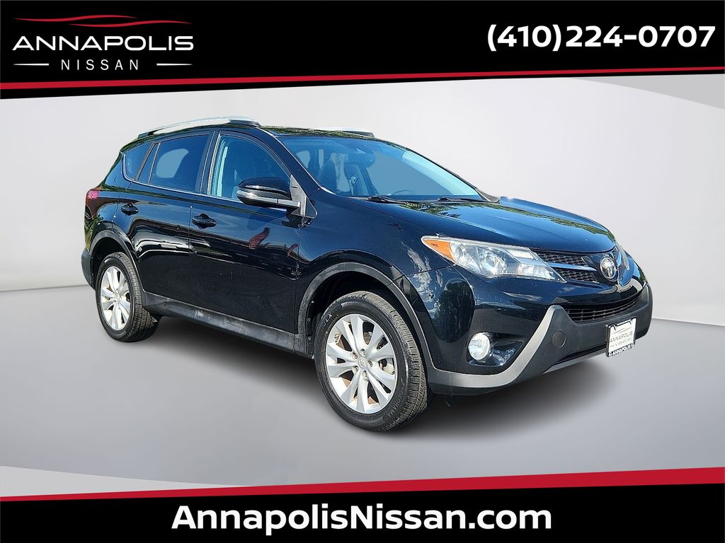 Black 2015 Toyota RAV4 SUV / Crossover All-Wheel Drive 6-Speed Automatic