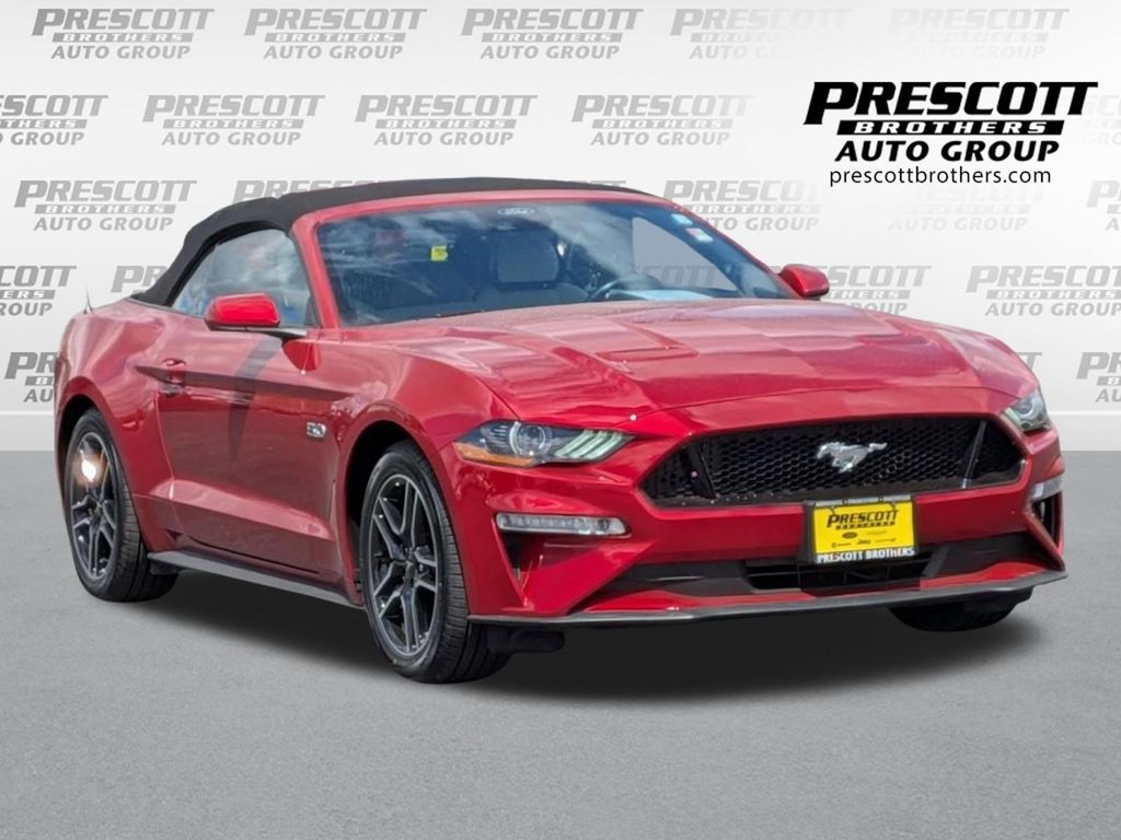 Rapid Red Metallic Tinted Clearcoat 2021 Ford Mustang GT Premium Convertible RWD Convertible Rear-Wheel Drive Automatic