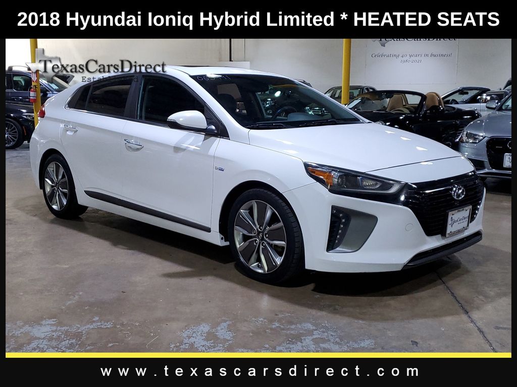 2018 Hyundai Ioniq Hybrid Limited 3