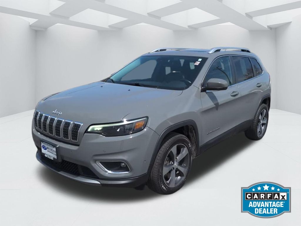 Sting-Gray Clearcoat 2020 Jeep Cherokee SUV / Crossover Four-Wheel Drive 9-Speed Automatic