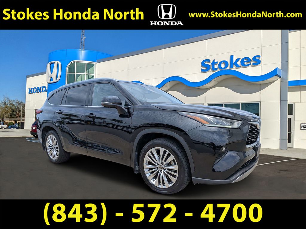 2023 Toyota Highlander Platinum Black at Jones Ford