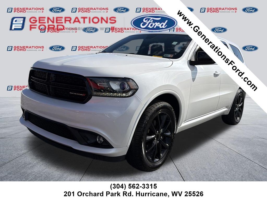 Vice White 2018 Dodge Durango SUV / Crossover All-Wheel Drive 8-Speed Automatic