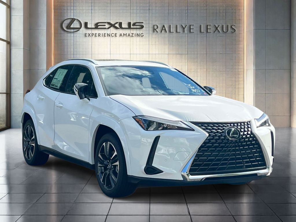 Ultra White 2026 Lexus UX Hybrid 300h Premium AWD SUV / Crossover All-Wheel Drive Continuously Variable Transmission