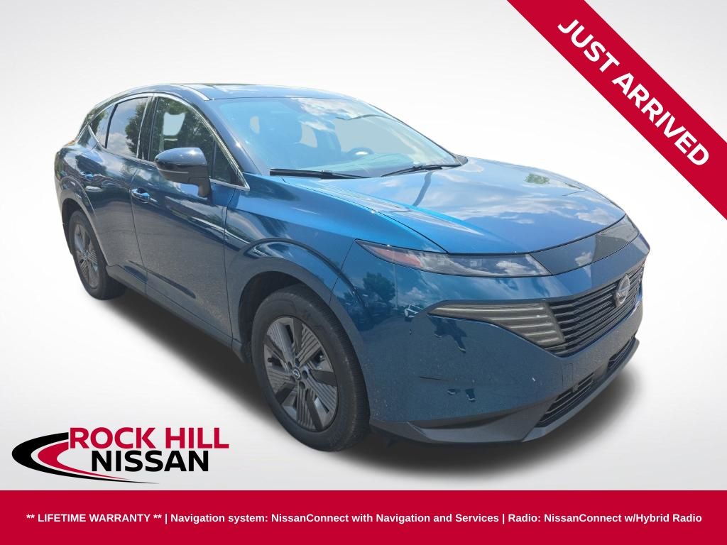 Aurora Blue Pearl Metallic/Super Black 2025 Nissan Murano SUV / Crossover All-Wheel Drive 9-Speed Automatic