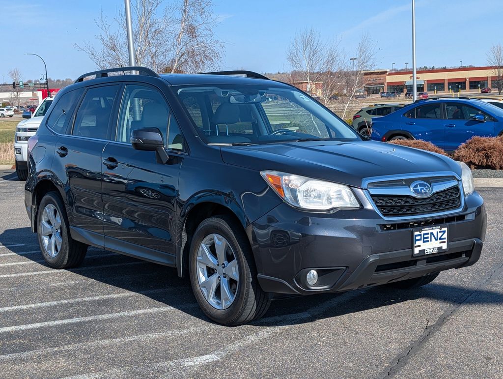 Dark Gray Metallic 2014 Subaru Forester 2.5i Touring SUV / Crossover All-Wheel Drive Continuously Variable Transmission