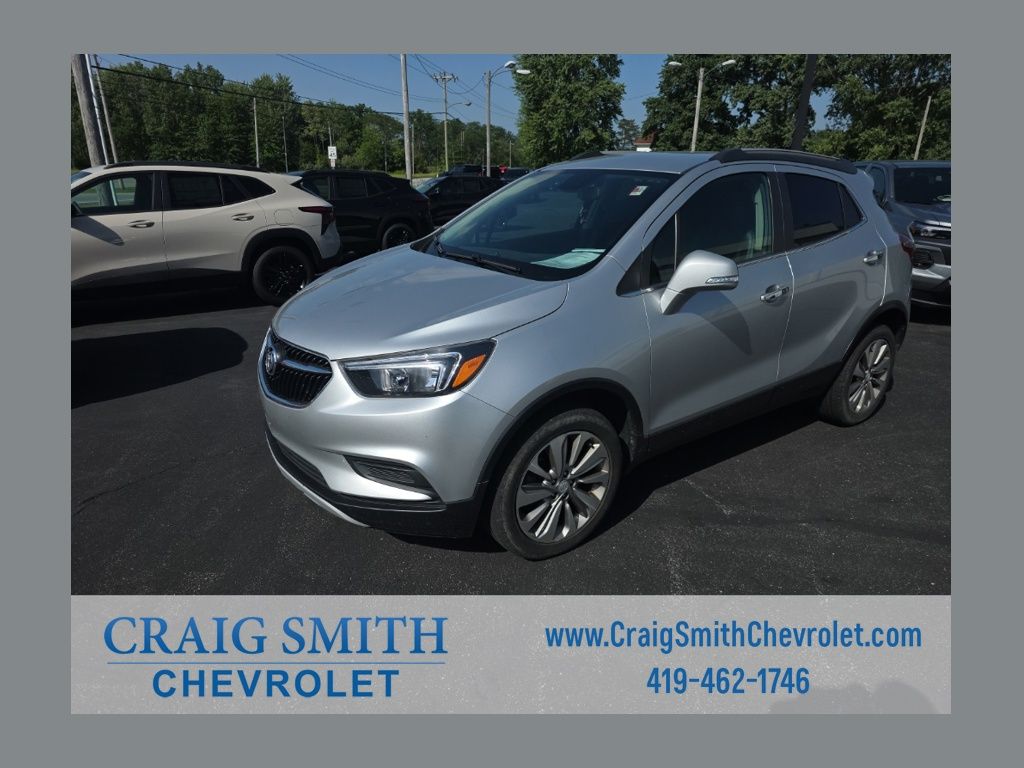 Quicksilver Metallic 2019 Buick Encore SUV / Crossover All-Wheel Drive 6-Speed Automatic Overdrive