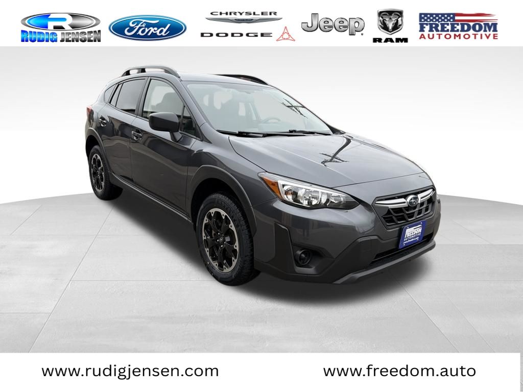 Magnetite Gray Metallic 2023 Subaru Crosstrek AWD SUV / Crossover All-Wheel Drive Continuously Variable Transmission